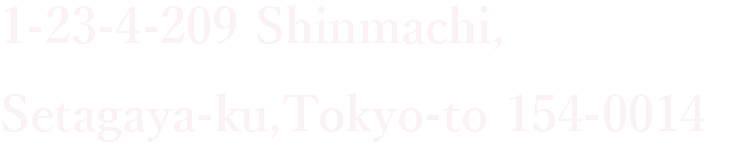 2-22-8 Tairamachi, Meguro-ku, Tokyo 152-0032